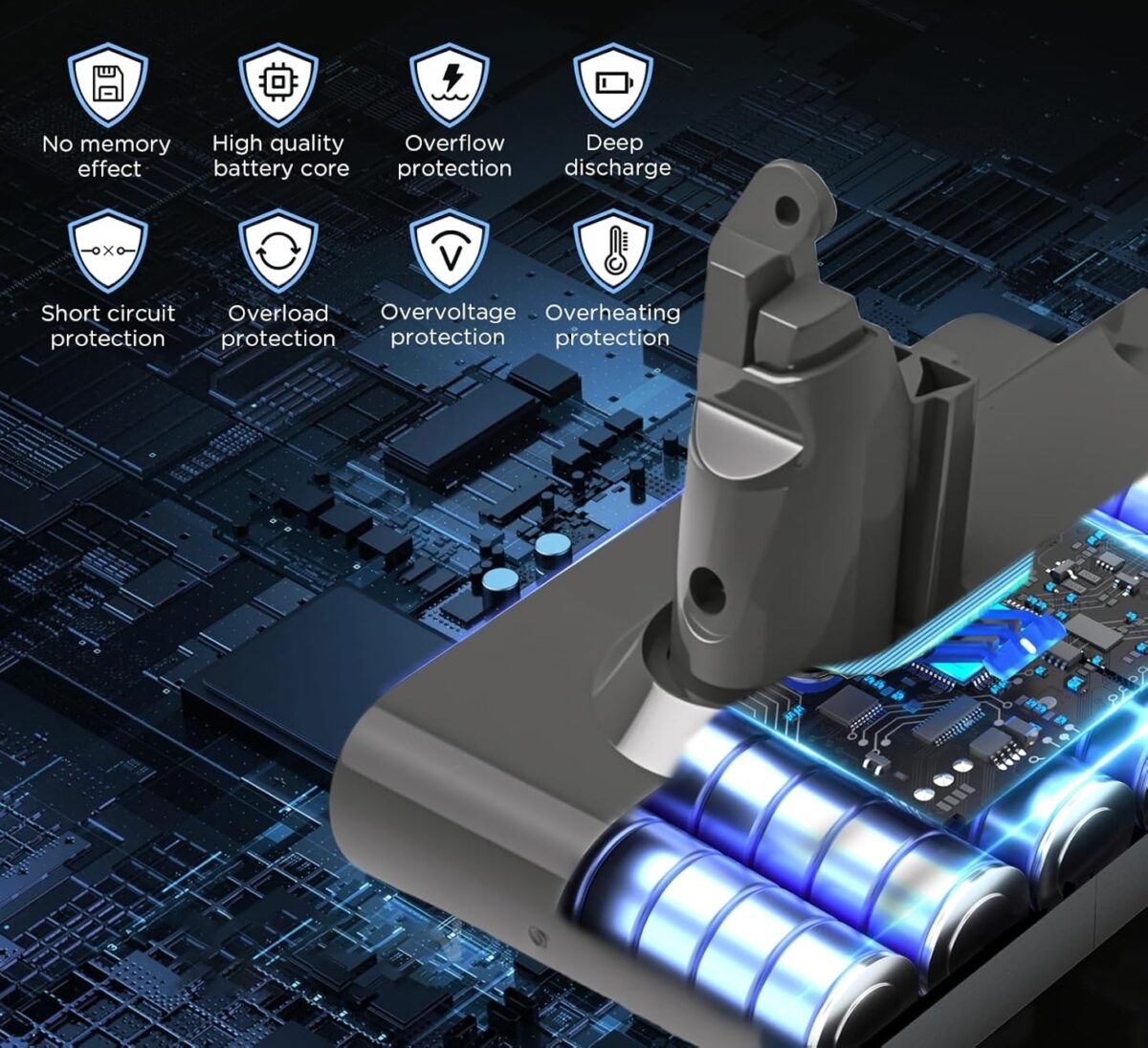 Dysoin dc59 battery replacement protections