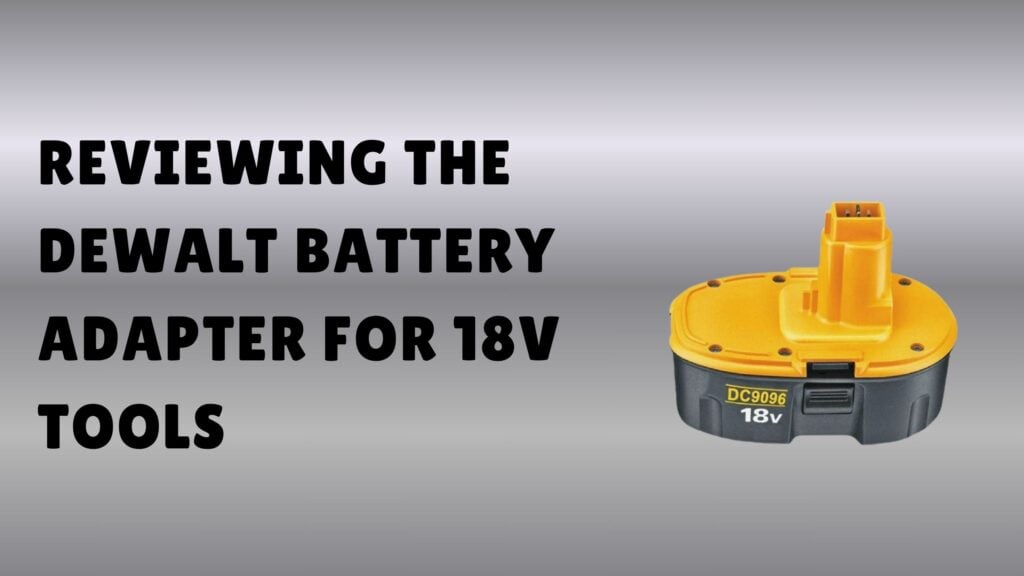 dewalt 18v battery