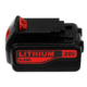 Black and decker 20v battery black and red