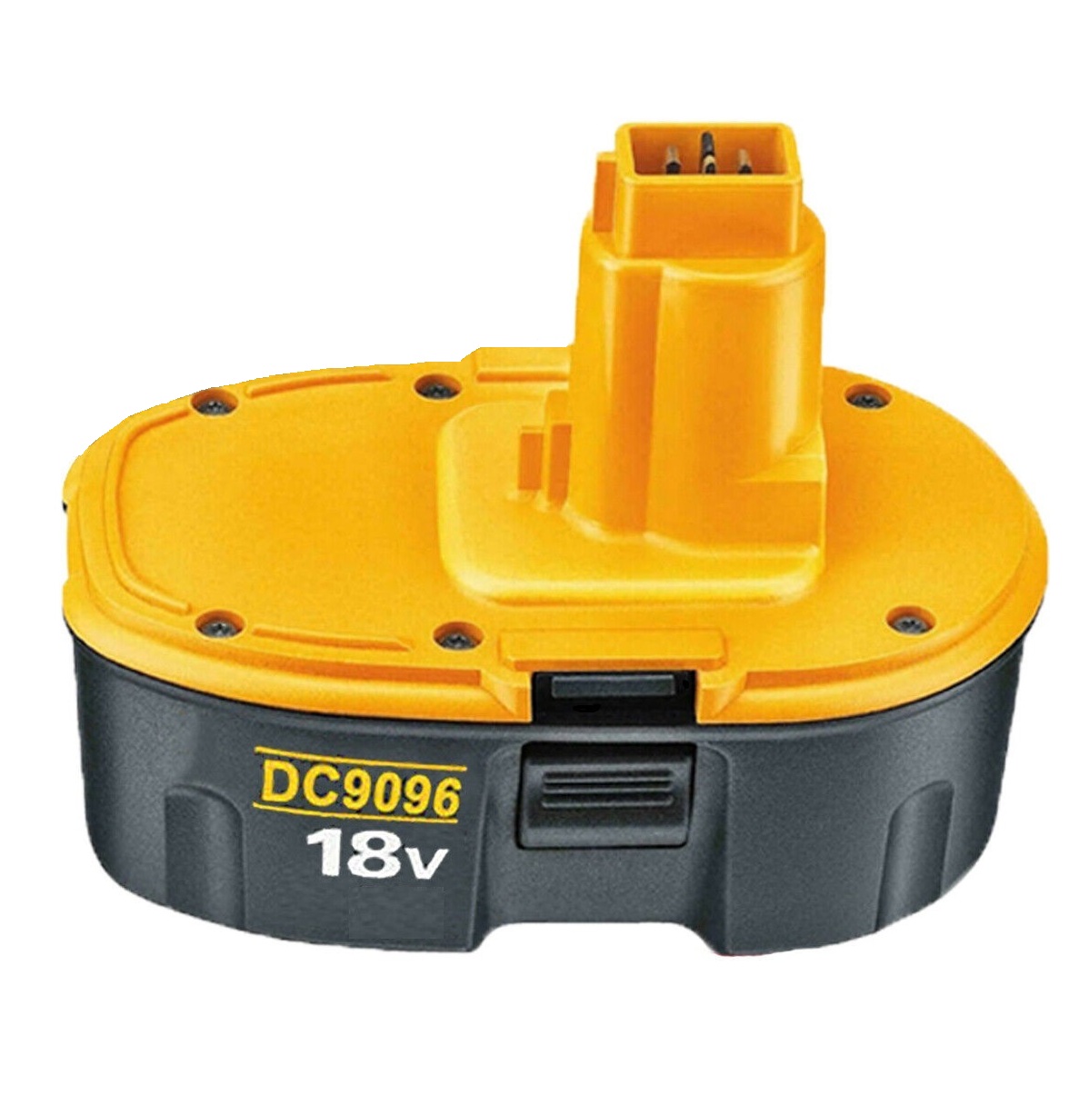 DeWalt 18v battery single pack black and yellow