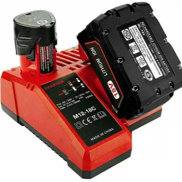 m12 m18 milwaukee charger milwaukee battery charger usabatteries