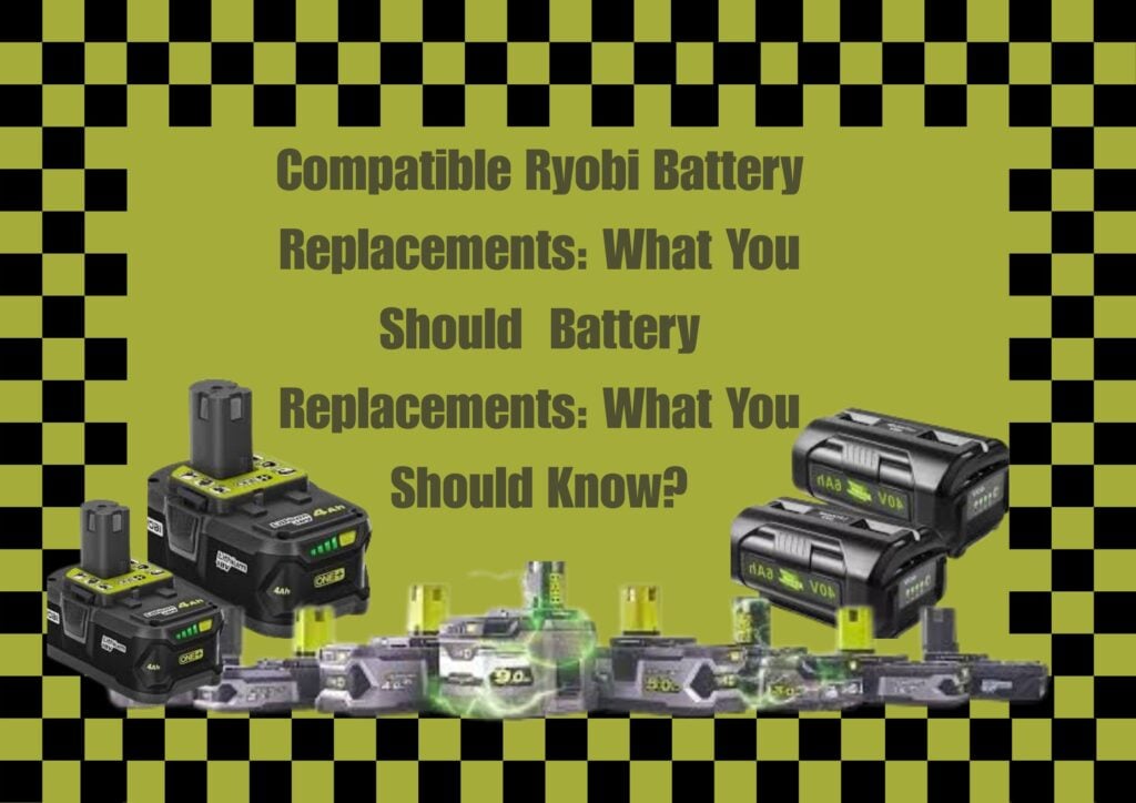 Ryobi Battery Replacement