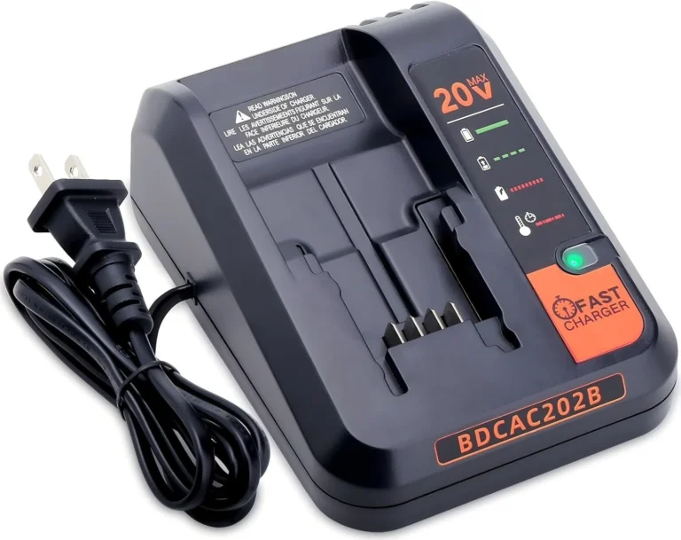BLACK+DECKER 20V MAX Lithium-ion Fast Charger LCS1620 Replacement