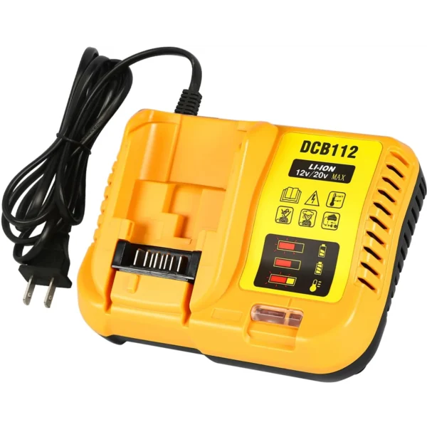 DeWalt 20V Battery Charger For 12V 20V MAX Lithium-Ion DCB112 DCB115