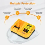 DeWalt 20V Battery Charger For 12V 20V MAX Lithium-Ion DCB112 DCB115 overcharge protection