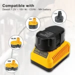 DeWalt 7.2V-18V Battery Fast Charger DC9310, DW9116, DW9226 compatibility