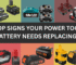 top signs your power tool battery needs replacing