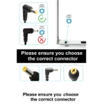 Lenovo 20V Laptop Battery Charger Adapter connector comparison