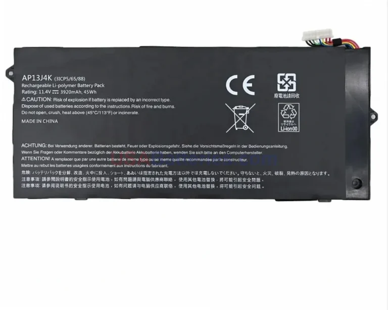 Acer 3ICP5/65/88 replacement laptop battery for Chromebook 11 C720