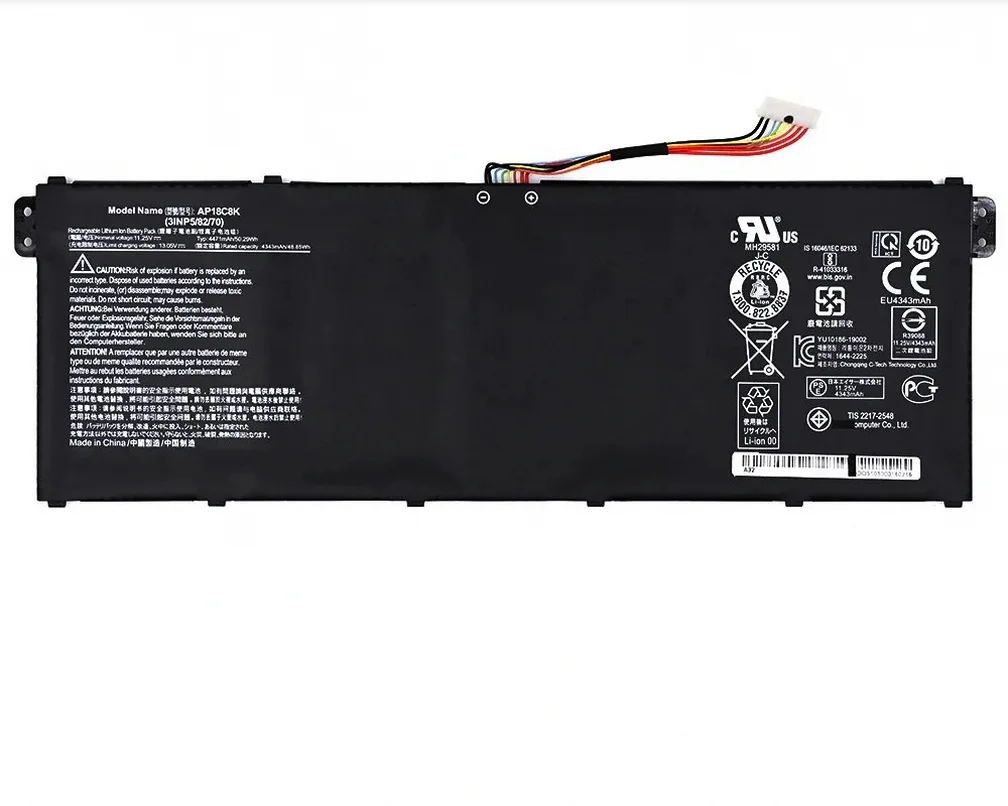Acer A515 Battery for Aspire 5 A515-54 and A515-54G Series Acer A515 replacement laptop battery