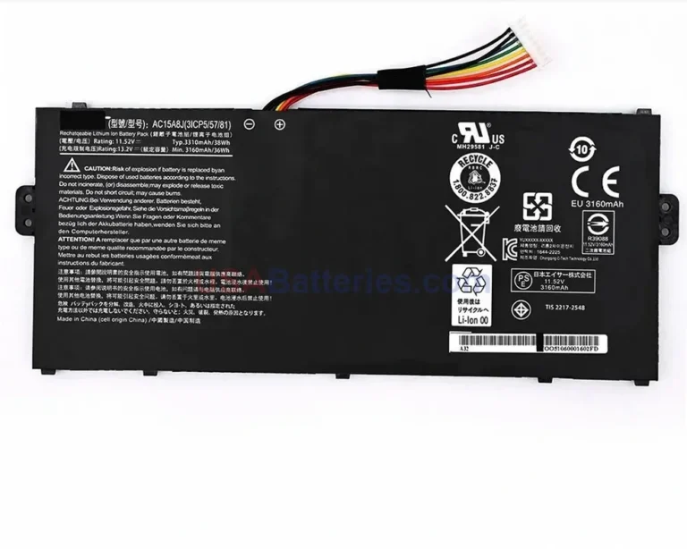 Acer AC15A3J replacement laptop battery for Chromebook