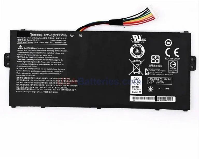 Acer AC15A3J replacement laptop battery for Chromebook R11 CB5 132T
