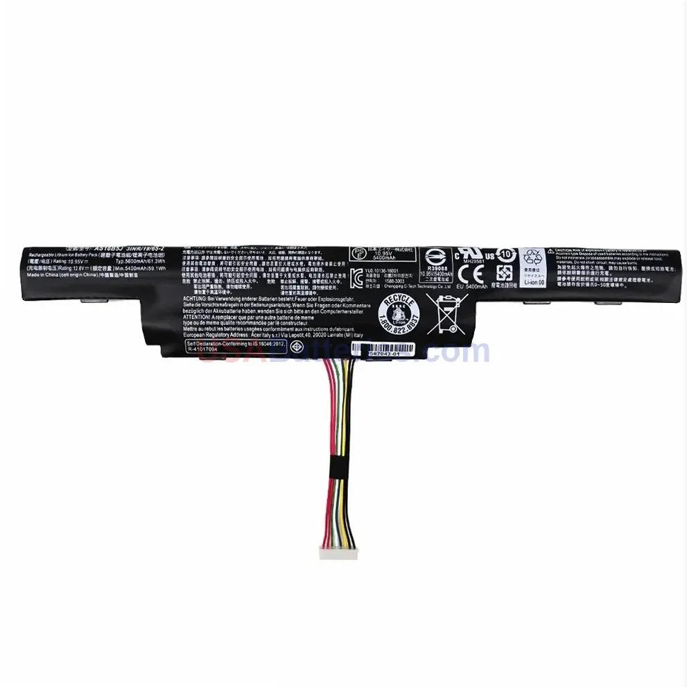 Acer AS16B5J battery Acer AS16B5J replacement laptop battery for Acer Aspire E15 E5 575G