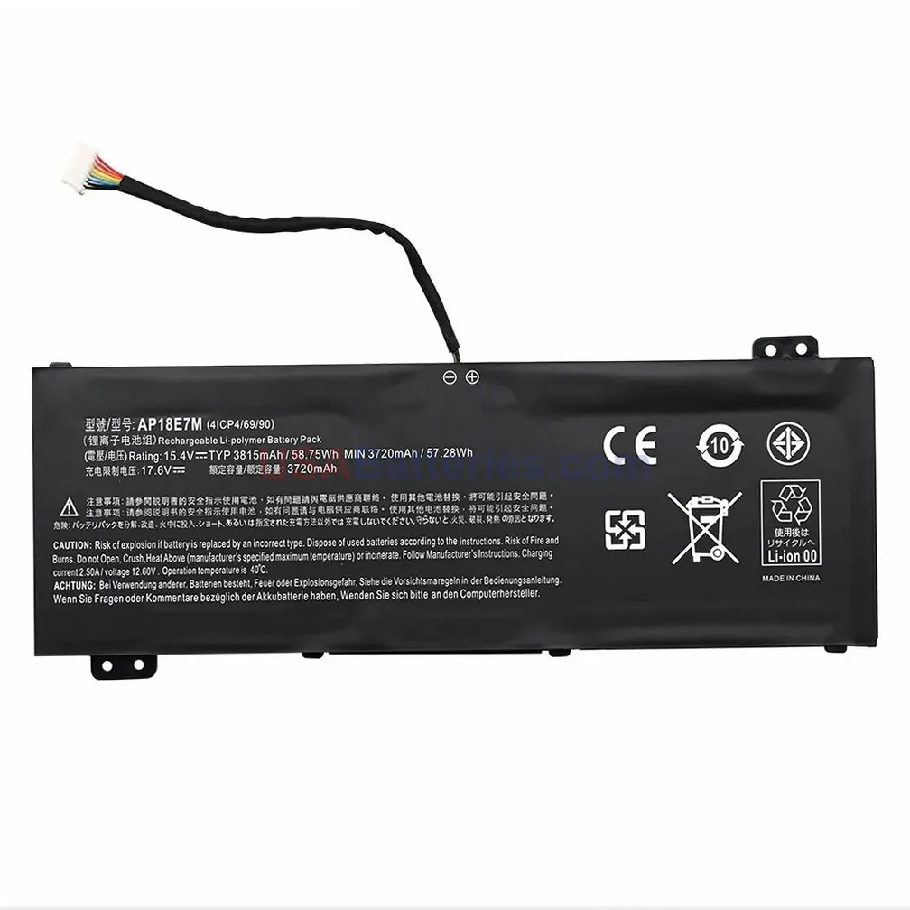 Acer PT31551 battery Acer PT31551 replacement laptop battery for Aspire 7 A715 74G