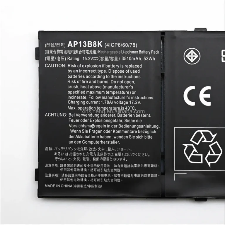 Acer AP13B8K replacement laptop battery
