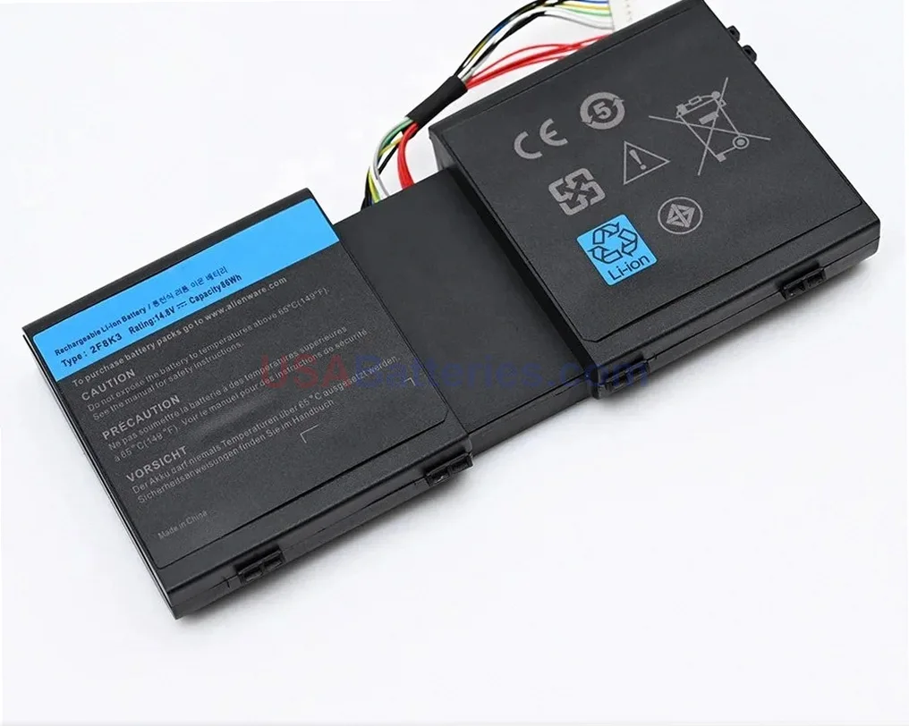 Alienware 2F8K3 battery Alienware 2F8K3 replacement laptop battery for M17X-R5
