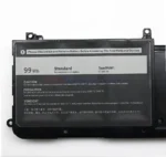 Alienware 44T2R replacement laptop battery for Alienware 15-R3 - image 3
