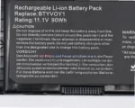 Alienware M17XR40944 replacement laptop battery for M17X R4 - image 4