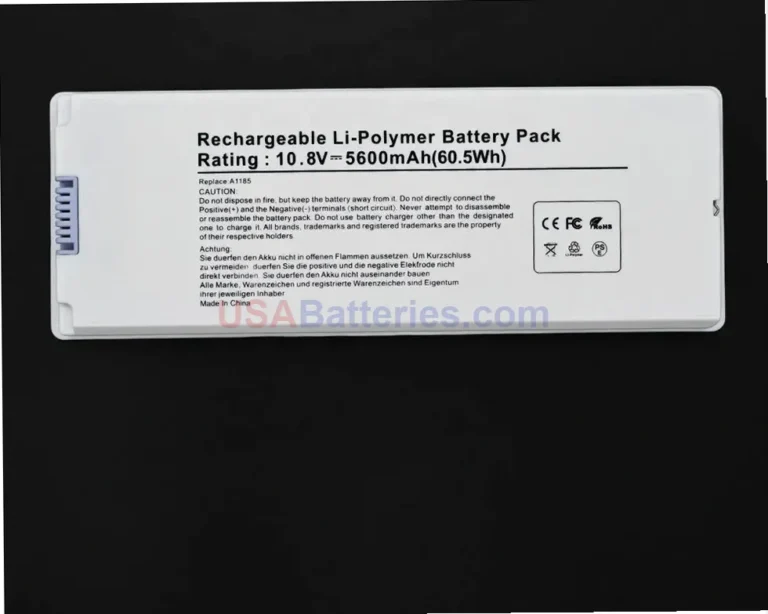 Apple A1185 replacement laptop battery for A1181 (2006-mid 2009)