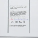 Apple A1189 replacement laptop battery for Models A1212, A1229