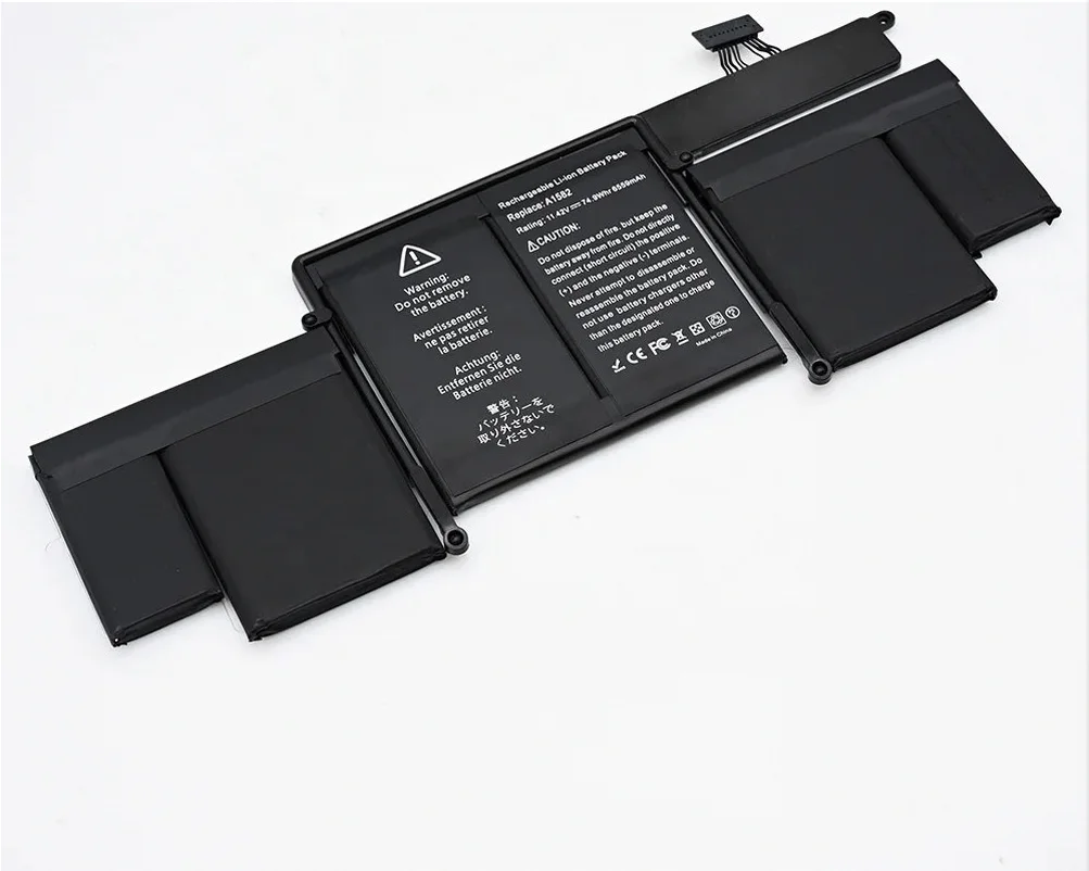 Apple A1502 Battery for MacBook Pro 13" Retina Apple factory-direct-supply-best-quality-74-9wh-6560mah-11-42v-a15 replacement laptop battery