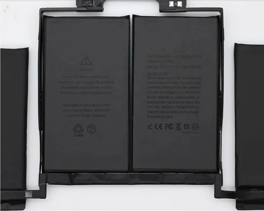 Apple A1989 Replacement Battery for MacBook Pro 13" Apple A1989 replacement laptop battery