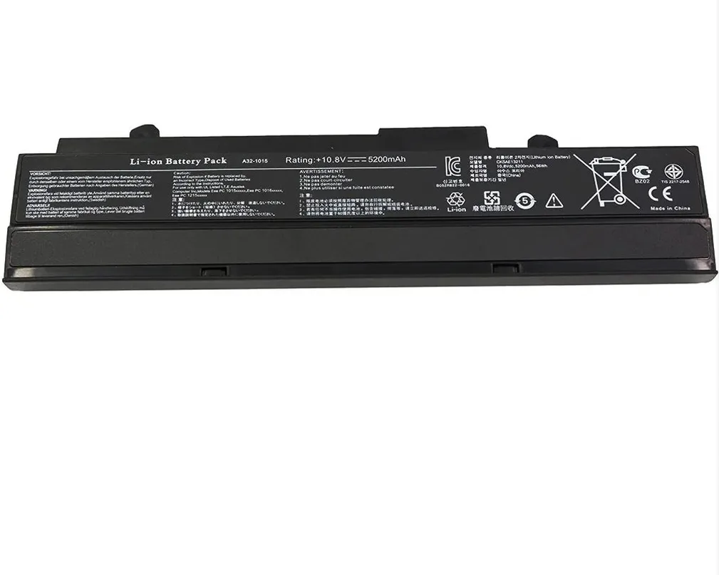 Asus 1015P Battery for Eee PC 1015, 1016 and 1215 Series Asus 1015P replacement laptop battery