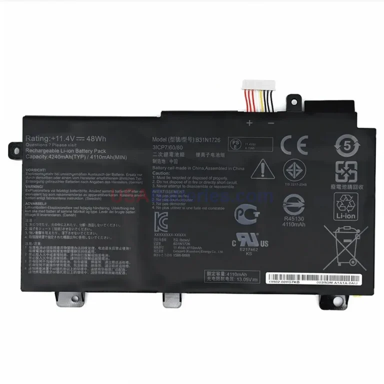 Asus FX504GD-0181D8750H replacement laptop battery for TUF Gaming FX504 FA506 FA706 FX706 ROG G15 G512Li