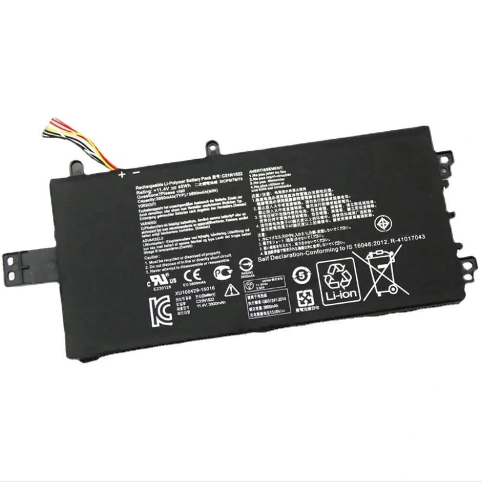 Asus Q553U Battery for N593UB and Q553 Series Asus Q553U replacement laptop battery