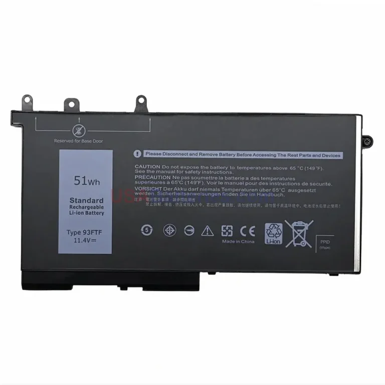 Dell 451-BBZT replacement laptop battery for Latitude 5290 5480 5490 5491 5495 5580 5590 5591