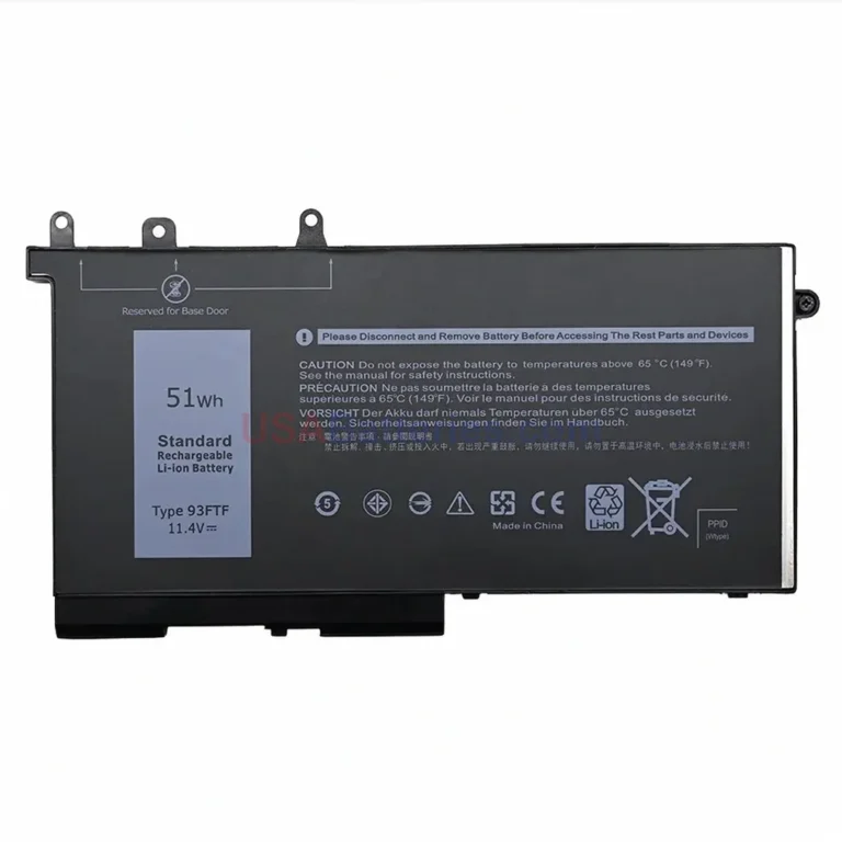 Dell 4YFVG replacement laptop battery for Latitude 5290 5480 5490 5491 5495 5580 5590 5591