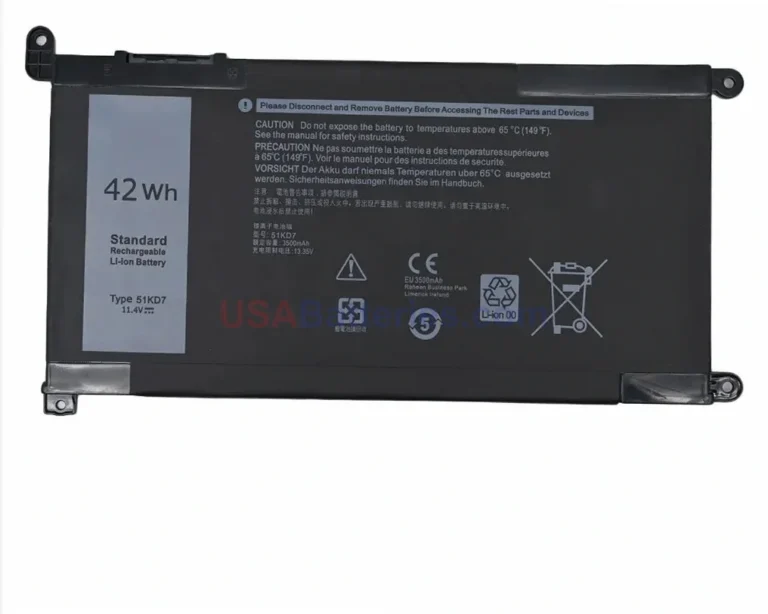 Dell 51KD7 replacement laptop battery for Chromebook 11 3180