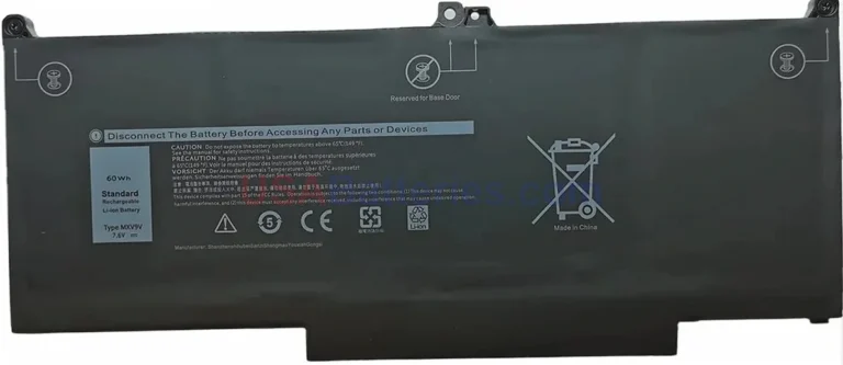 Dell 5VC2M replacement laptop battery for Latitude 5300 2-IN-1