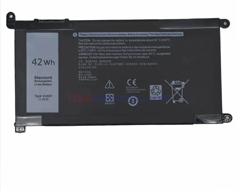 Dell 6CYH6 replacement laptop battery for Latitude 5289 7389