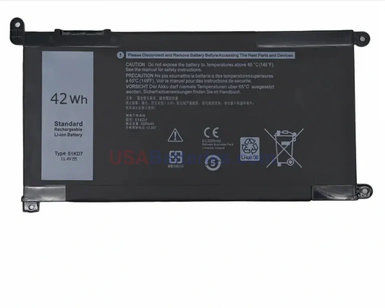 Dell 71TG4 replacement laptop battery for Latitude 5289 7389