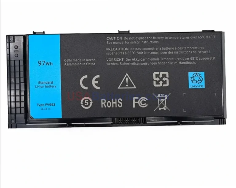Dell 72KRT replacement laptop battery for Precision Mobile