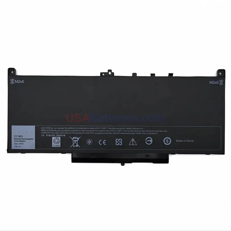 Dell 7CJRC replacement laptop battery for Latitude E7270