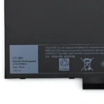 Dell E7260 replacement laptop battery