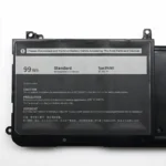 Dell 9NJM1 replacement laptop battery
