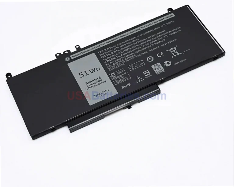 Dell G5M10 replacement laptop battery for Latitude E5450 E5550 E5570