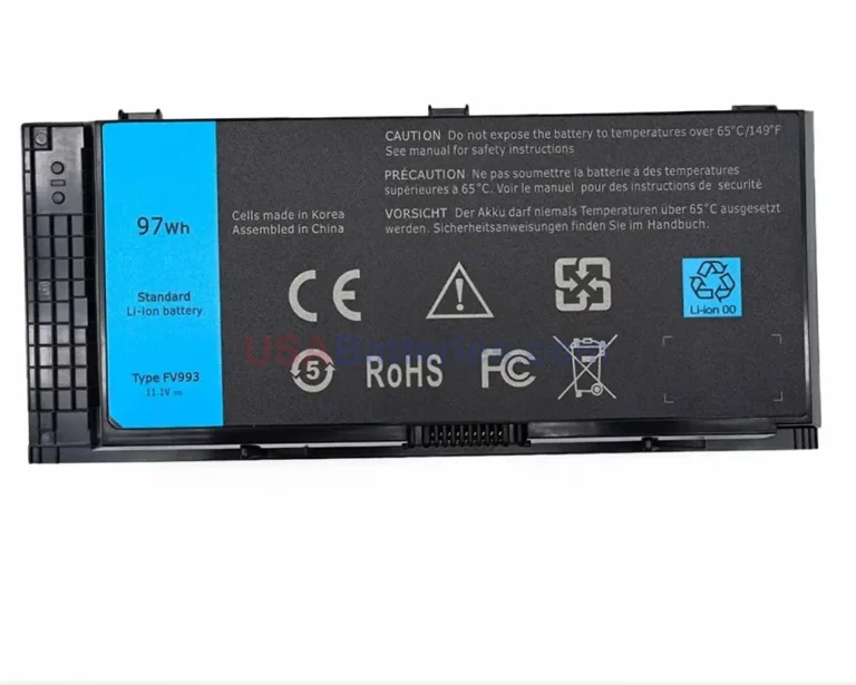 Dell H1MNH replacement laptop battery for Precision Mobile