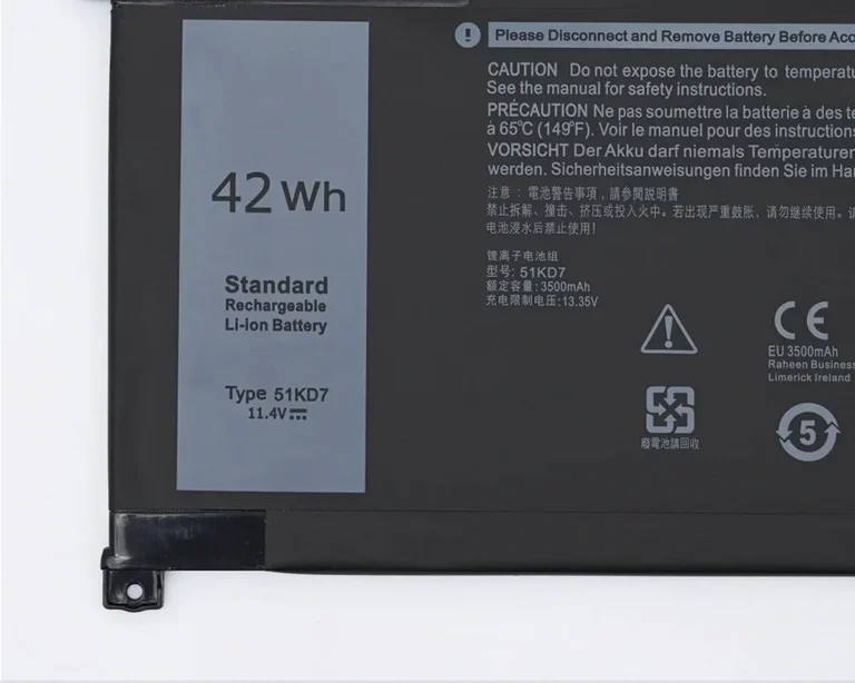 Dell 51KD7 replacement laptop battery