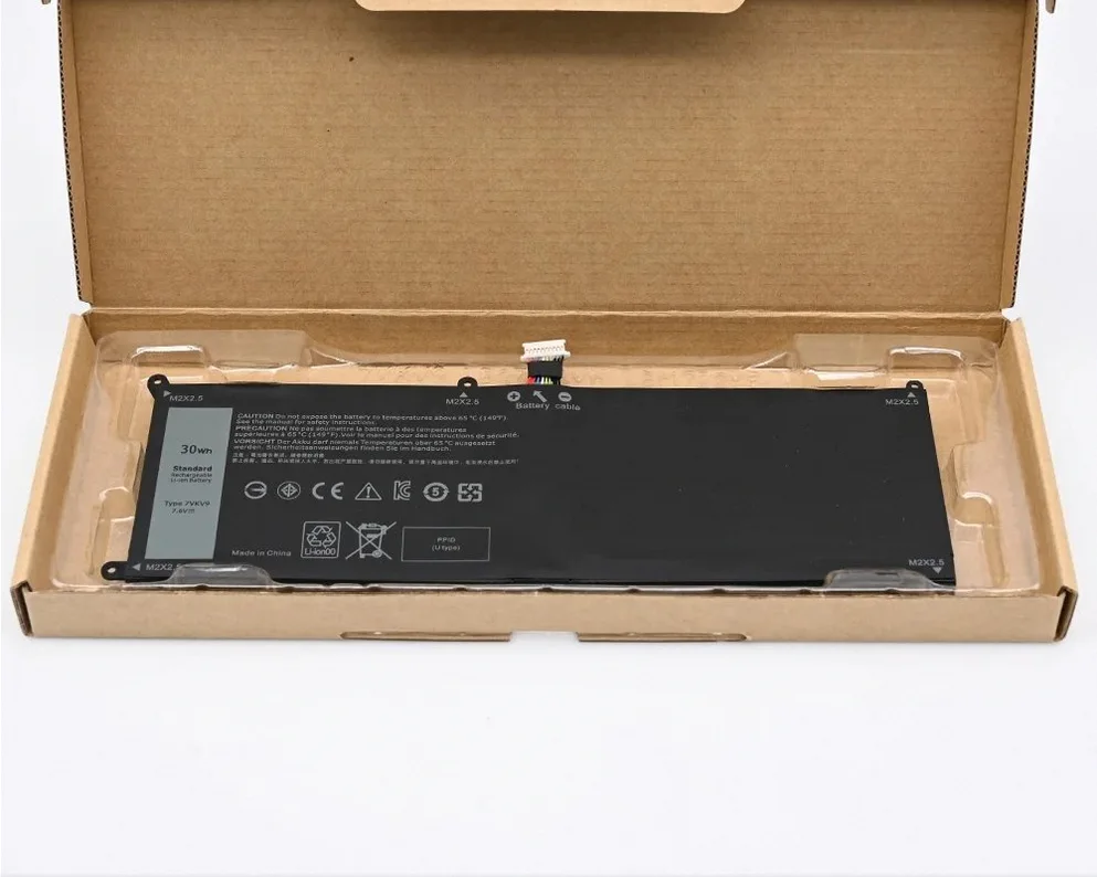 Dell 9TV5X Replacement Battery for 7VKV9 Series Dell 9TV5X replacement laptop battery
