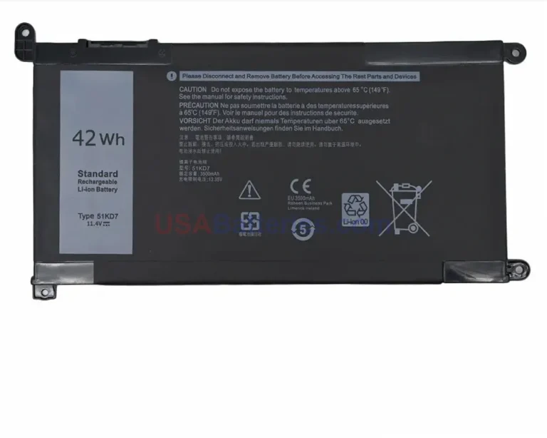 Dell K5XWW replacement laptop battery for Latitude 5289