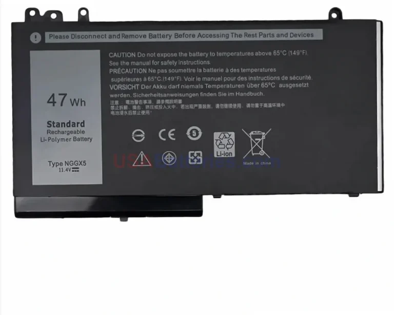 Dell NGGX5 replacement laptop battery for Latitude E5250, E52700, E5570