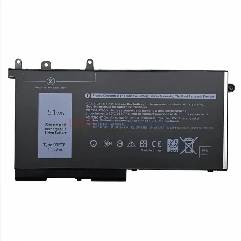 Dell P3530 replacement laptop battery for Latitude 5290