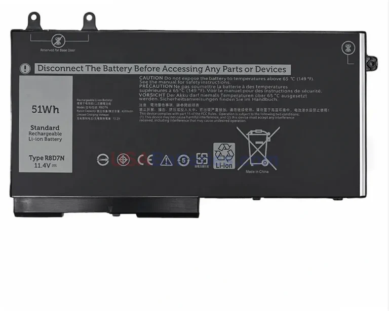 Dell W8GMW replacement laptop battery for Precision 3550