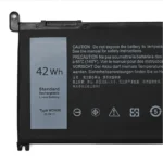 Dell T2JX4 replacement laptop battery