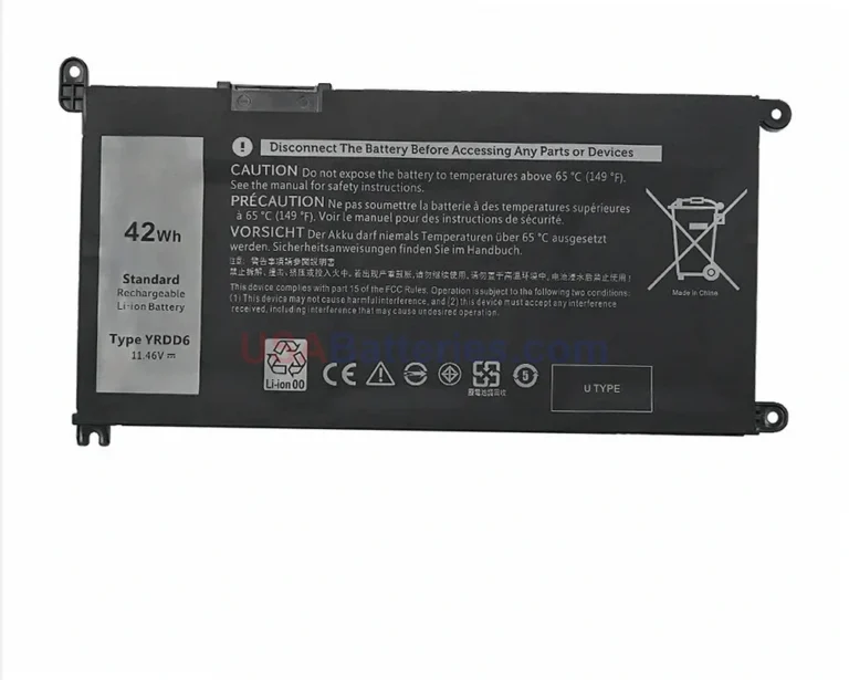 Dell YRDD6 replacement laptop battery for Dell Latitude 3500