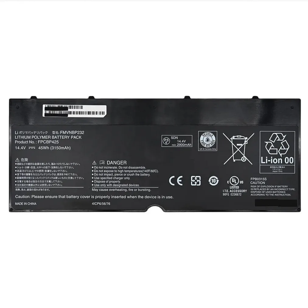 Fujitsu FPCBP345Z Replacement Battery Fujitsu 14-8v-42wh-fpcbp345z-laptop-battery-for-fujitsu-fpcbp345z-fm replacement laptop battery